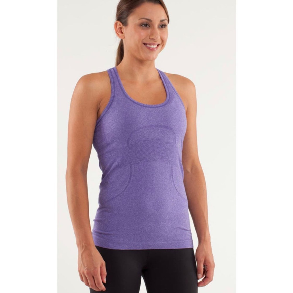 Lululemon Sz 4 Purple Swiftly Tech Tank Top